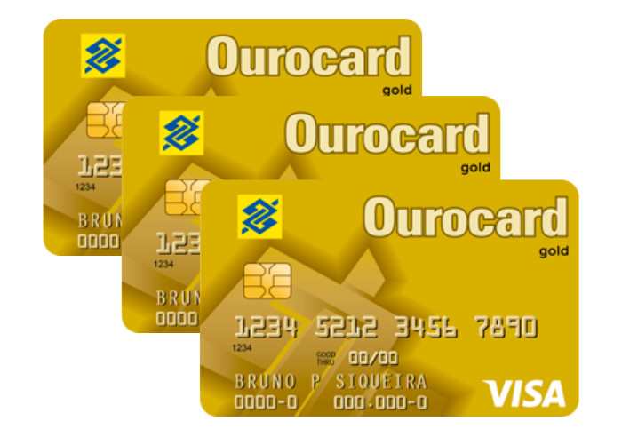 cartão de crédito Ourocard limite mínimo 500,00