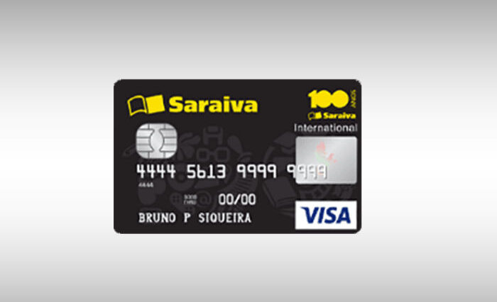 cartão de crédito Saraiva
